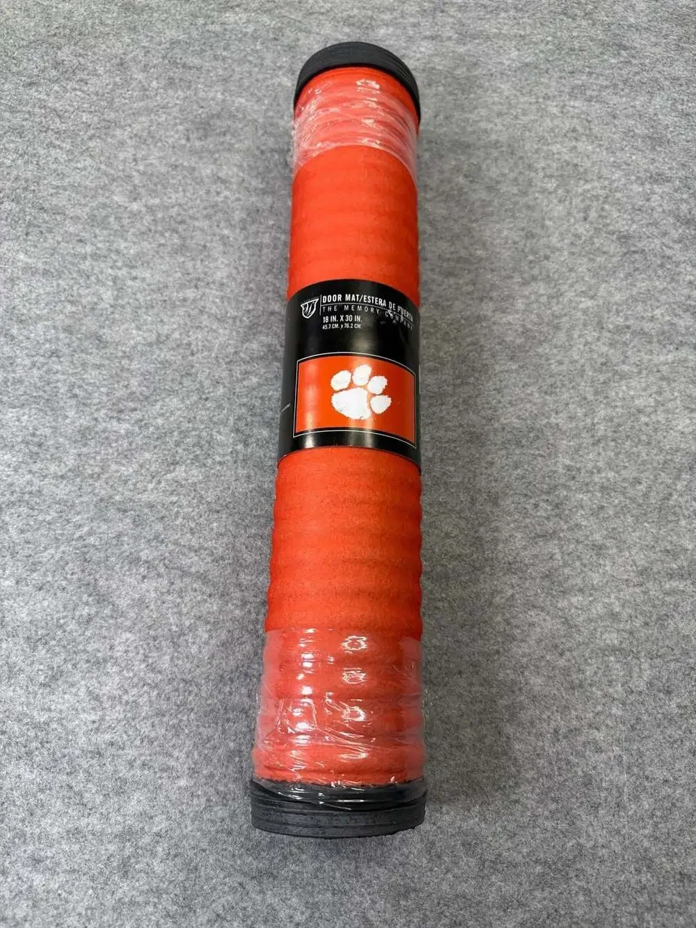 The Memory Company Clemson Tigers Polyfleece Door Mat 18